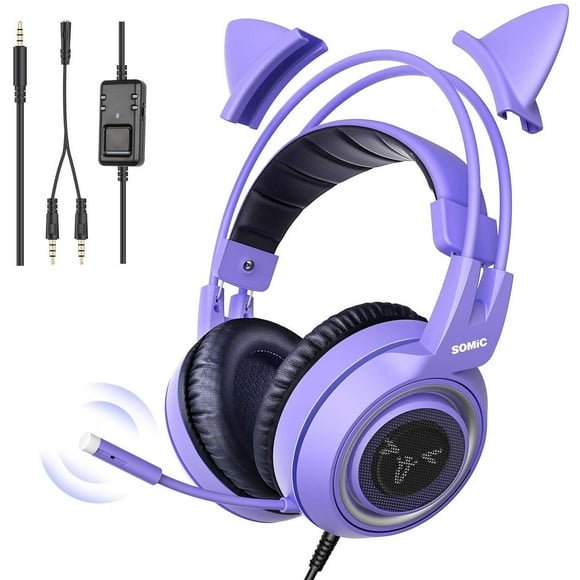 Audifonos Alambricos Somic G951S Morado - Xbox One - Play Station - Nintendo Switch Somic Xbox One