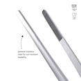 thumbnail image 2 of Pinzas triangulares para barbacoa, acero inoxidable, 30 cm, 2 of 3