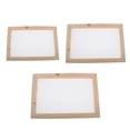 thumbnail image 1 of veasfak 3pcs Traditional Wooden Paper Making Papermaking Mould Frame Screen Tool for, 1 of 9