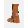 thumbnail image 3 of Syrah Chunky Biker Boots, 3 of 9