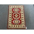 thumbnail image 4 of Kazak Red 3X4 Handmade Wool Rug # 12587, 4 of 6