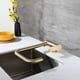 thumbnail image 5 of Grifo mezclador de cocina plegable, grifo para ventana, ventanas de cobre dorado, grifo de cocina plegable para agua fría y caliente, ajustable, giratorio de 360 ° para fregadero delante de, 5 of 5