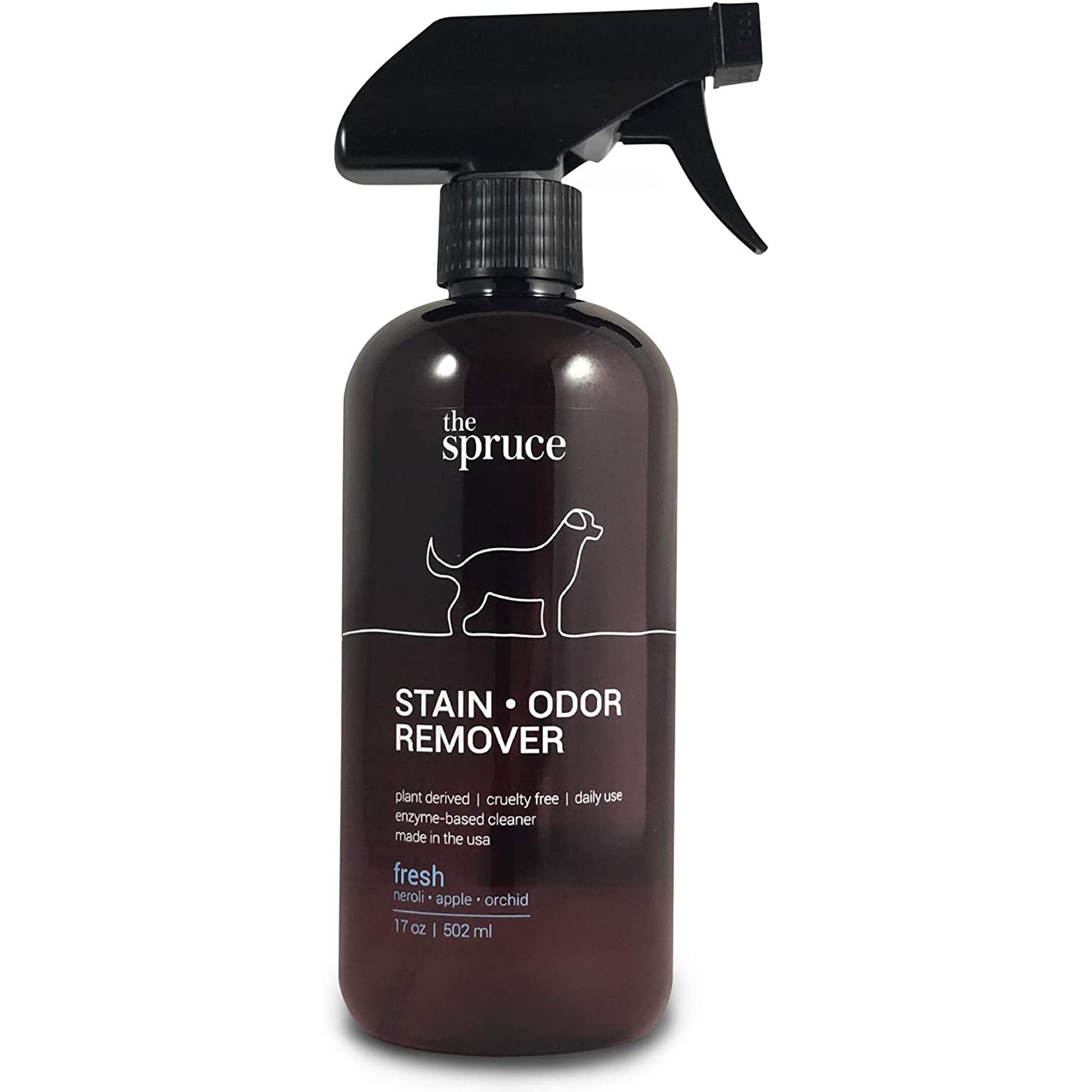 The Spruce Pet Stain and Odor Remover Plant-Based Enzyme Cleaner Spray, 17 Oz