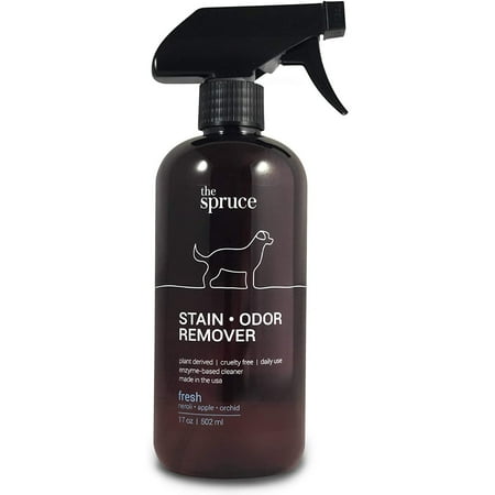 The Spruce Pet Stain and Odor Remover Plant-Based Enzyme Cleaner Spray, 17 Oz