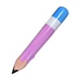thumbnail image 4 of segolike Inflatable Pencil Balloon 70cm Crayon Balloon for Classroom Celebration Room Pink, 4 of 9