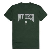 W Republic 527-526-FOR-02 Ivy Tech Community College Athletic T-Shirt, Forest Green - Medium