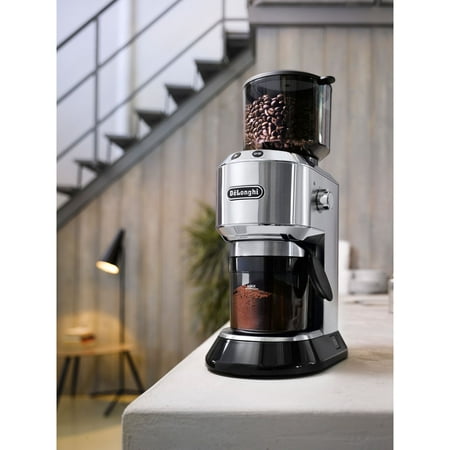 De'Longhi - Dedica 14-Cup Coffee Grinder - Stainless steel