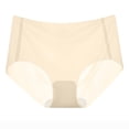 thumbnail image 2 of Women's Seamless Ice Silk Comfortable Breathable Underwear Briefs for Daily Wear, 2 of 5