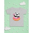 thumbnail image 3 of Donut Worry Panda T-Shirt Infant -Image by Shutterstock,  12 Months, 3 of 4