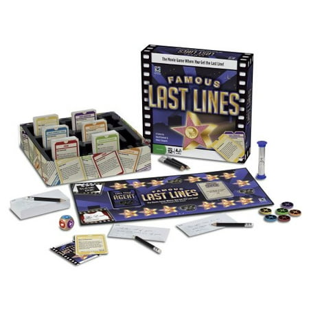 Discovery Bay Games Famous Last Lines Movie Card Board Game ~ 3 - 6 (Best Card Games For Six Players)