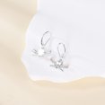 thumbnail image 4 of Teeth Earrings, Sterling Silver Teeth Toothbrush Pendant Earrings, Dental Jewelry, Women's Dental Gift, Dental Assistant, 4 of 6