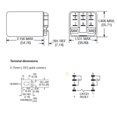 thumbnail image 2 of KUL11D15S-12 - RELAY DC LATCH 12V 2P2T 10A 8P PLUGIN 10A/120VAC, 2 of 2