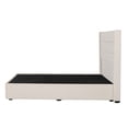 thumbnail image 3 of Box Base cama Matrimonial + Cabecera Lugo Beige, 3 of 6