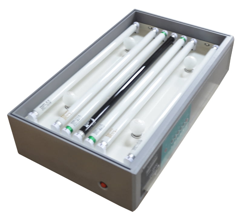 INTBUYING Color Matching Cabinet 4 Light Sources Color Assessment Box Color Calibration Color Inspection