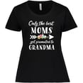 thumbnail image 3 of Inktastic Only the Best Moms Get Promoted to Grandma Women's Plus Size T-Shirt, 3 of 5