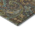thumbnail image 4 of Addison Rugs Mayfield Washable Transitional Paisley Chocolate Rectangle Rug, 3' x 5', 4 of 6
