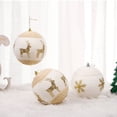 thumbnail image 2 of Bola De Navidad Colgante Bolas De Espuma Feliz Navidad Adornos Árbol De Navidad Decoraciones Para Fiestas 2 Uds seitruly HA044225-04, 2 of 6