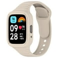 thumbnail image 1 of TPE Water Proofing And Shockproof Solid Color Strap With Integrated Shield For Watch 3 Active Work for Men Construction Mens Stainless Steel Mens Watch Mens 50mm Durable for Men Leather Band Mens, 1 of 4