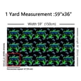 thumbnail image 3 of Homewish Gamer Gaming Fabric by the Yard 1 Yard,Modern Video Game Home Decor Fabric by the Yard,Green Blue Black Sewing Fabric For Kid Boy,Lightweight Room Decorative, 3 of 6