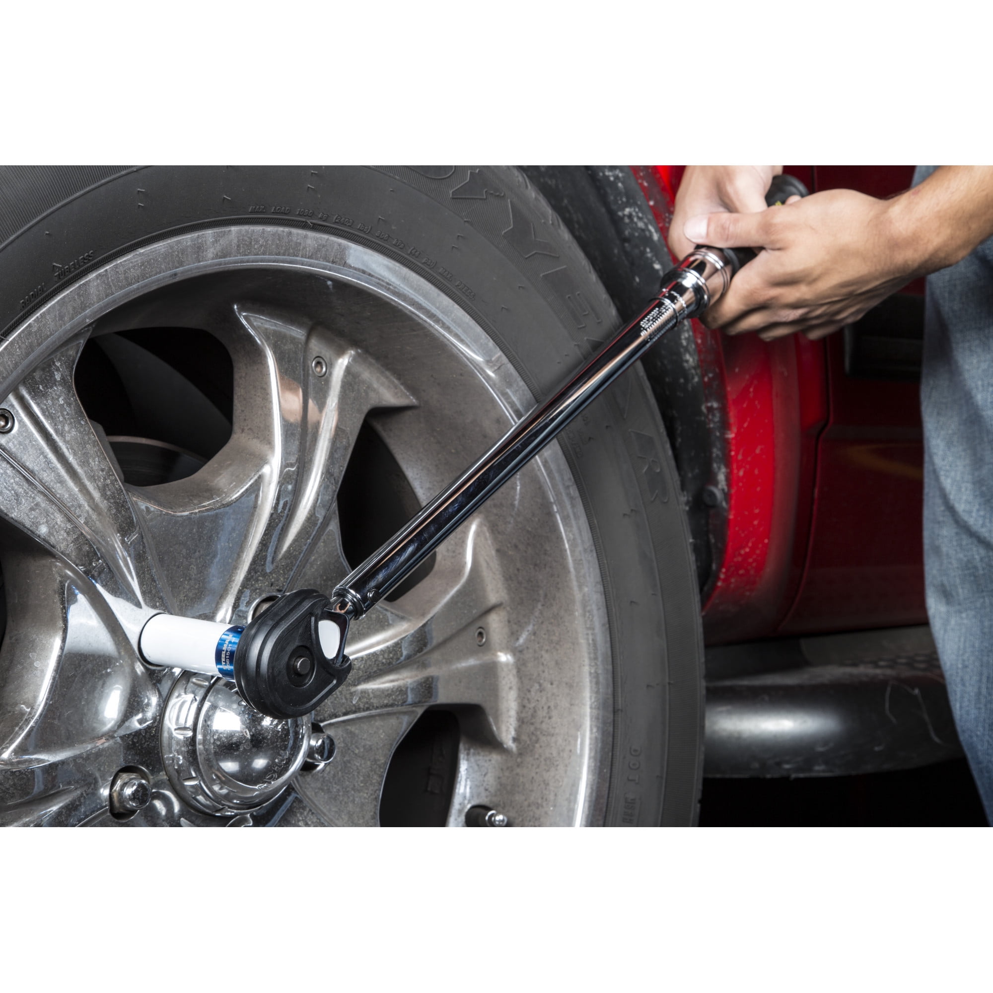 STEELMAN 96218 1/2-Inch Drive 30-250 Foot-Pounds Micro Adjustable Torque Wrench