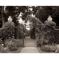 thumbnail image 3 of Blaustein, Alan 14x12 Black Modern Framed Museum Art Print Titled - Banc de Jardin - 76, 3 of 5