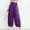 Purple, variant on Women'S Athletic Pants Pants Chinos High Waist Rise Full Slim Bootcut Army Green M
