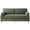 Sage Green, variant on DEALTOPS 83" Corduroy Loveseat Sofa, 850lbs Heavy Duty 2-Seater Couch, Iron & Wood Frame, Sage Green