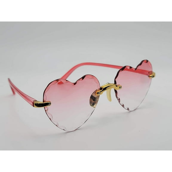 Lb diamond - Heart Shape Heart Sunglasses Retro Vintage Boho