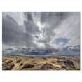 thumbnail image 2 of Sky and Stones under Dark Clouds - Landscape Artwork Canvas, 2 of 3
