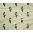 thumbnail image 4 of oneOone Polyester Lycra Light Yellow Fabric Leaves & Floral Block Sewing Craft Projects Fabric Prints By Yard 56 Inch Wide, 4 of 4