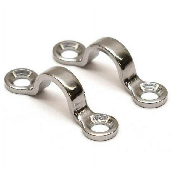 Marquis Boat Footman Loops 7165900 | Stainless Steel 1 3/4 x 1/2 Inch (Pair)