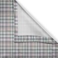 thumbnail image 3 of Ambesonne Fashion Kitchen Curtains, Small Plaid Ornament Art, 55"x36", Charcoal Grey Lavender, 3 of 3