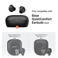 thumbnail image 6 of SURITCH Protection Case for Bose New QuietComfort Earbuds (2024), Rugged Shockproof Protective Cover with Magnetic Lok & Carabiner & Cleaning Kit, Black, 6 of 8