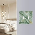 thumbnail image 5 of 2 Gang Light Switch Cover Plate Soft Green Marble Wall Plate Decorate Electrical Outlet Cover Plates 4.56”x4.48”, 5 of 8