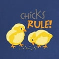 thumbnail image 2 of CafePress - Chicks RULE! Maternity T Shirt - Maternity Dark T-Shirt, 2 of 3
