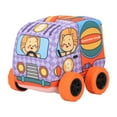 thumbnail image 2 of Tela Niños Tire Hacia Atrás Coche, Tela Caricatura Estuche de Transporte Tire Hacia Atrás Coches Interacción Entre e Hijos Suave Bebé Vehículo Juguete para 1 A 3 Años de, 2 of 7