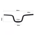 thumbnail image 4 of Ultralight Bike Handlebar Cycling Handle 1 inch Clamp Riser Bars M Type 58x12cm, 4 of 9