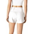 thumbnail image 3 of Love Tree Womens Juniors Athletic Gym Work Out Running Shorts  (White, Large), 3 of 3