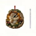 thumbnail image 3 of Taicans forest Animal Christmas Ornament - Squirrel in Nut Shell Resin Ornament,Holiday Decor,Winter Wonderland Tree Decoration,Nature-Inspired Gift,2025 Holiday Decorations, 3 of 4