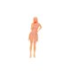 thumbnail image 2 of Figuras de Personas sin Pintar Baoblaze 1/64 de Pie y Sentadas para Proyecto de Diseño Arquitectónico, 2 of 8