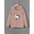 thumbnail image 3 of Big Boys Fall Winter Tops Silly Goose Print Casual Long Sleeve Hoodies Sweatshirt For Outdoor, 3 of 8