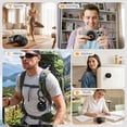 thumbnail image 6 of Imego Portable Mini Magnetic Bluetooth Speaker Adjustable Phone Stand & Kitche, Refrigerator, Anything Magnet, Gifts Black, 6 of 7