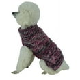 thumbnail image 4 of Pet Life ® 'Royal Bark' Heavy Cable Knitted Designer Fashion Dog Sweater, 4 of 4