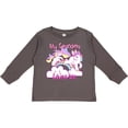 thumbnail image 3 of Inktastic My Grandma Loves Me Unicorn Girls Long Sleeve Toddler T-Shirt, 3 of 5