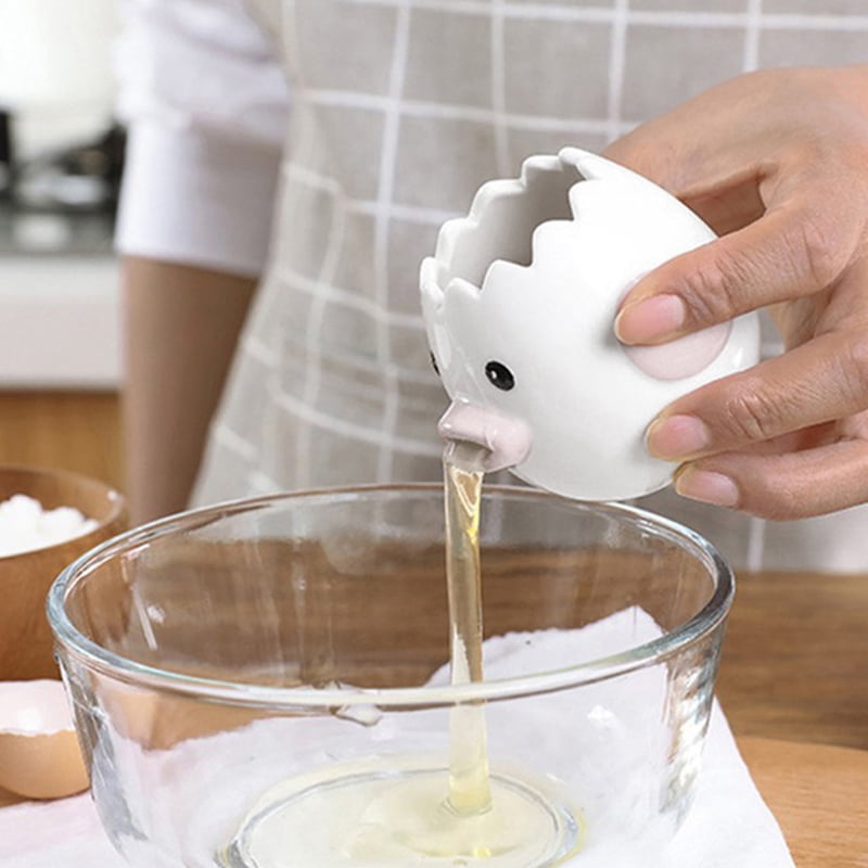 Details about   Creative Ceramic Egg Dividers Egg Yolk White Separator Kitchen Tool Home Use_qi 
