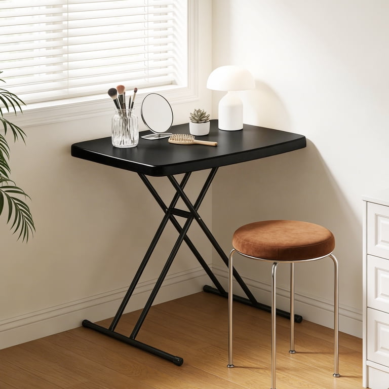 HaiNova 30 Inch Adjustable Height Folding TV Tray photo 8