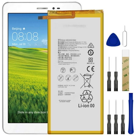 Replacement Battery HB3080G1EBW For Huawei MediaPad M3 Lite 8.0 CPN-L09 Tool