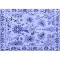 thumbnail image 1 of Ahgly Company Machine Washable Indoor Rectangle Abstract Blue Modern Area Rugs, 8' x 12', 1 of 4