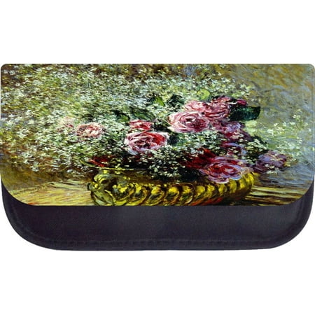Monet's Flowers in a Pot Painting Print Design - 5