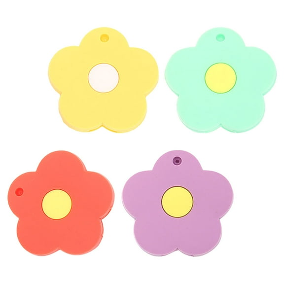 BESTOYARD 4pcs Kawaii Key Covers Key Identifiers Covers Silicone Damage Protection Assorted Color